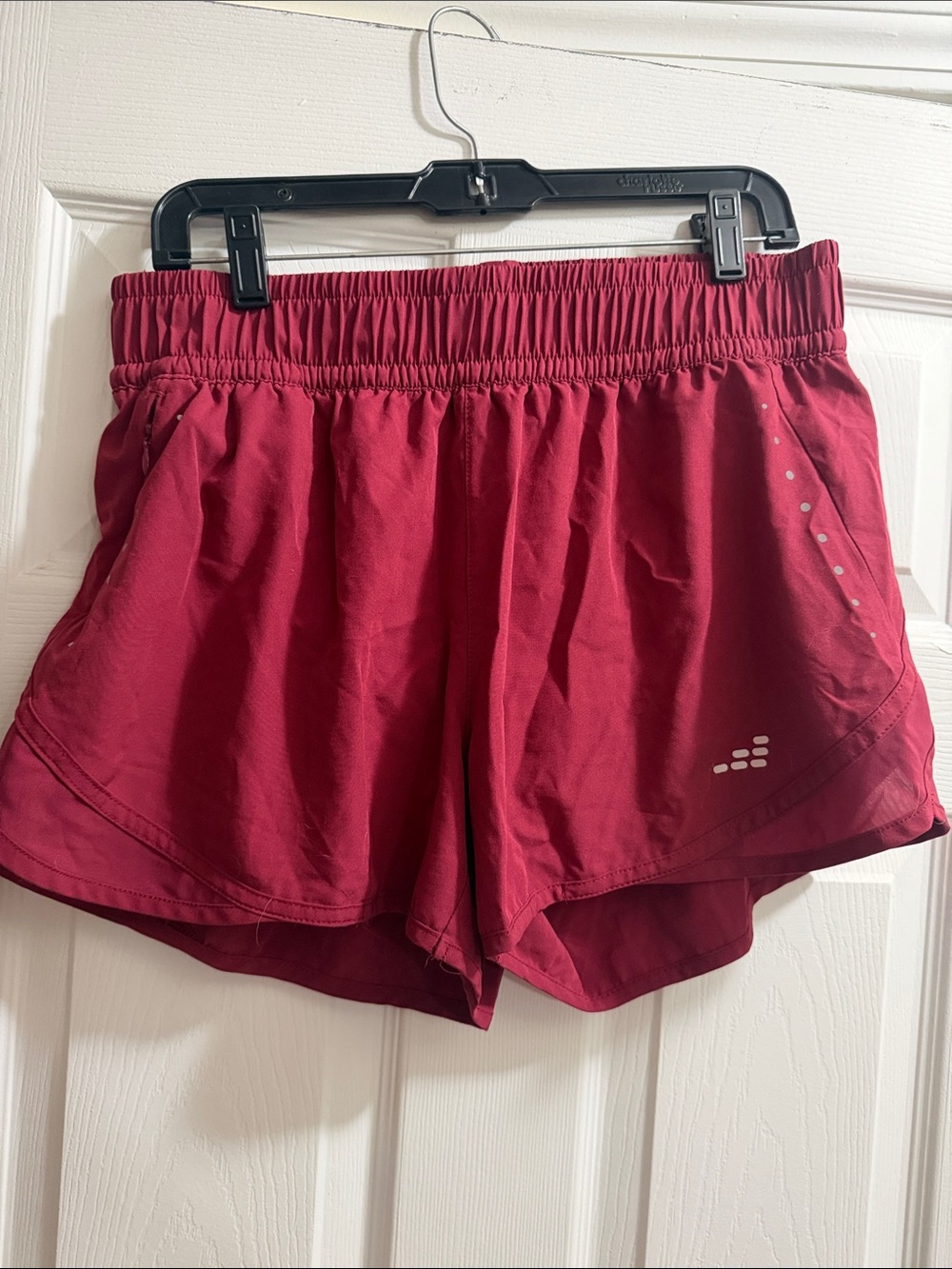 bcg Maroon Athletic Running Shorts